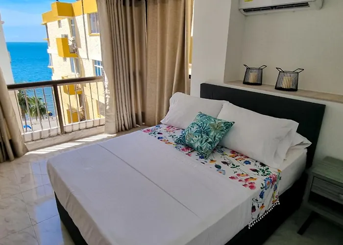 Apartamento Con Acceso Directo Al Mar Rodadero - By Bedviajes